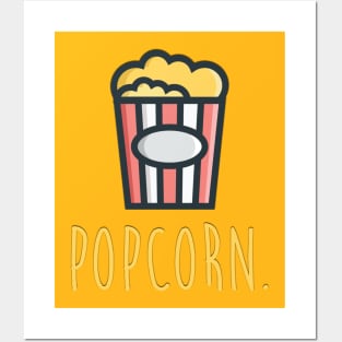 it´s popcorn. Posters and Art